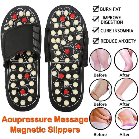 DrAcupressure Massage Slippers – Natural Foot Comfort & Relaxation