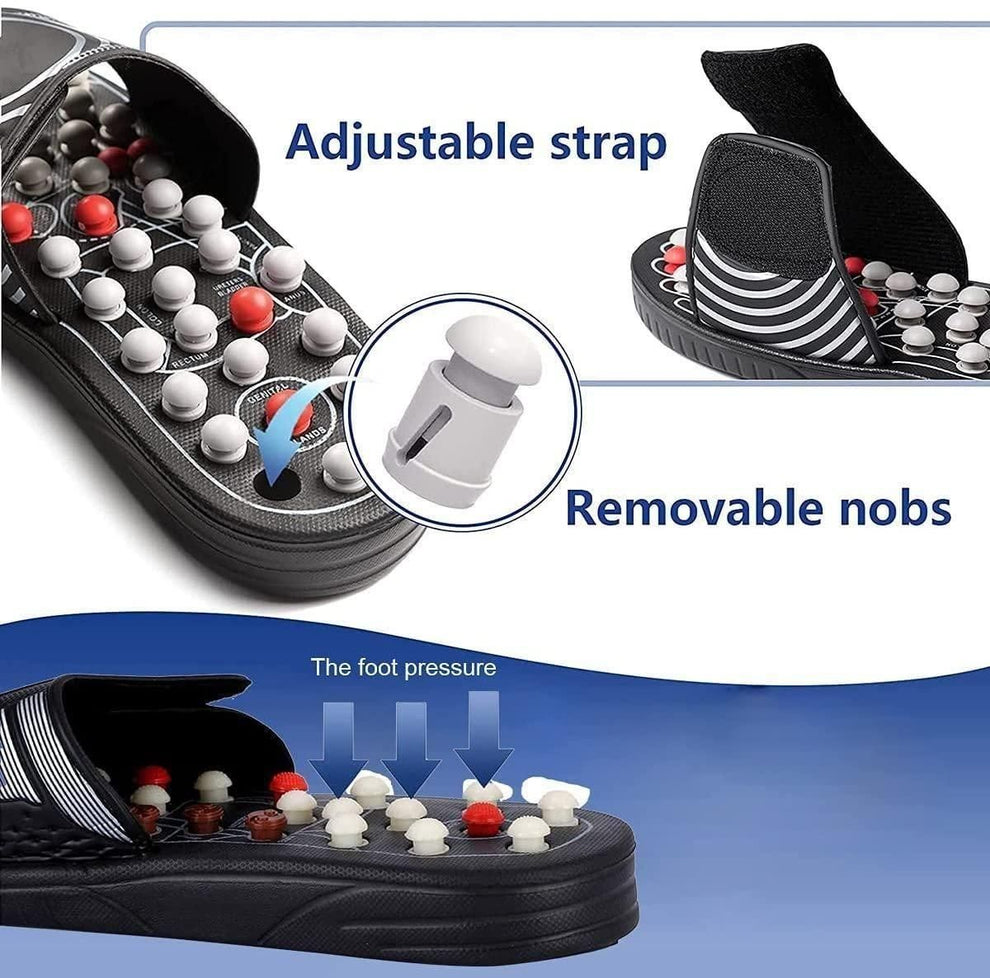 DrAcupressure Massage Slippers – Natural Foot Comfort & Relaxation