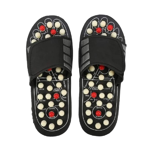 DrAcupressure Massage Slippers – Natural Foot Comfort & Relaxation