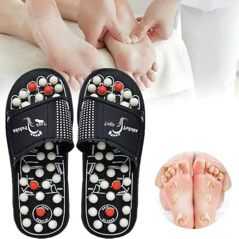 DrAcupressure Massage Slippers – Natural Foot Comfort & Relaxation