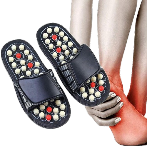 DrAcupressure Massage Slippers – Natural Foot Comfort & Relaxation